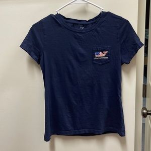 Vineyard Vines flag tee